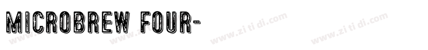 Microbrew Four字体转换
